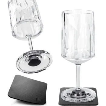 Sklenice Silwy magnetická plastová sada sklenic na víno 300 ml