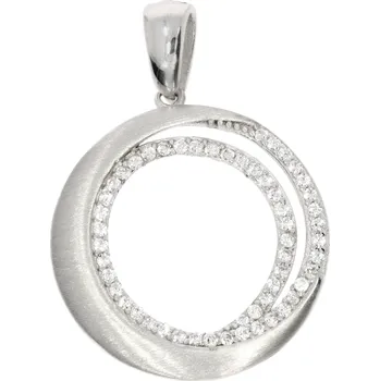 Přívěsek Zlatnictví Helios Kulatý stříbrný přívěsek