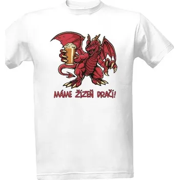 Pánská móda Tričko s potiskem Dračí žízeň pánské