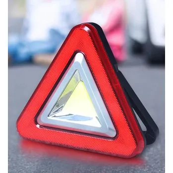 Výstražný trojúhelník Solární LED výstražný trojúhelník s funkcí powerbanky