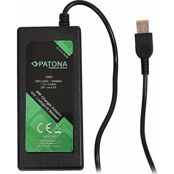 Příslušenství pro notebook PATONA napájecí adaptér k ntb/ 20V/4,5A 90W/ Slim tip IBM/LENOVO PREMIUM/ délka kabelu 2,5 m