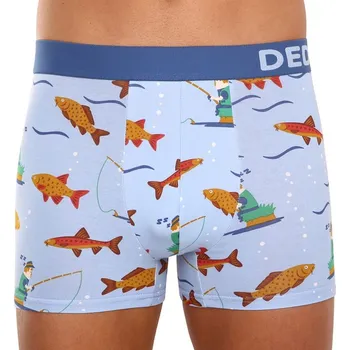 Boxerky Veselé pánské boxerky Dedoles Rybolov (GMMT198) S Možnost vrácení zboží ZDARMA do 120 dnů!