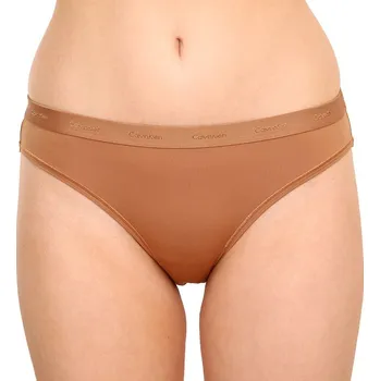 Kalhotky Dámské kalhotky Calvin Klein hnědé (QF6761E-BO8) M QF6761E-BO8 Možnost vrácení zboží ZDARMA do 120 dnů!