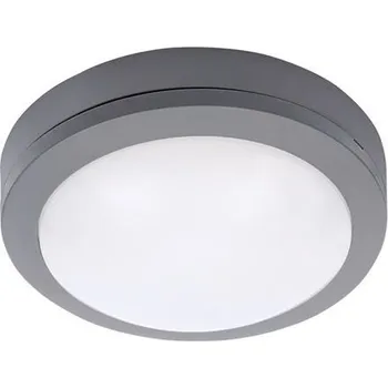 Venkovní osvětlení LED venkovní osvětlení kulaté, šedé, 13W, 910lm, 4000K, IP54, 17cm