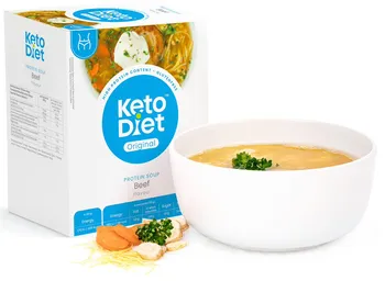 Keto dieta KetoDiet Proteinová polévka s nudlemi 7x 33 g