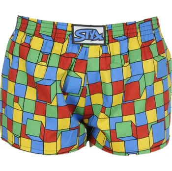 Dětské trenky Styx art klasická guma čtverce (J959) 4-5 let Možnost vrácení zboží ZDARMA do 120 dnů!