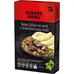 EXPRES MENU Telecí líčka na víně s kaší…