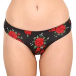 Veselé dámské kalhotky brazilky Dedoles Růže (D-W-UN-BL-C-C-139) S Možnost vrácení zboží ZDARMA do 120 dnů!