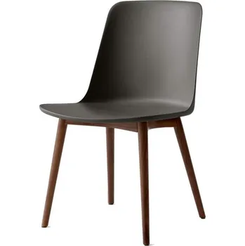 Jídelní židle &Tradition Židle Rely HW71, walnut/stone grey