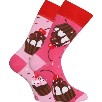 Pánské oblečení Veselé ponožky Dedoles Růžové koláčky (GMRS250) M Možnost vrácení zboží ZDARMA do 120 dnů!