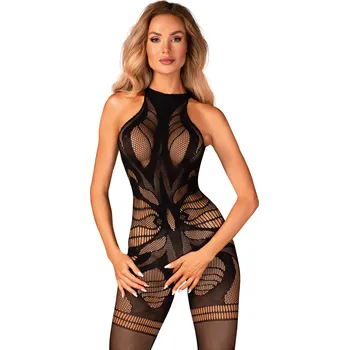 Dámské erotické body Sexy body G331 bodystocking - Obsessive černá S/M/L