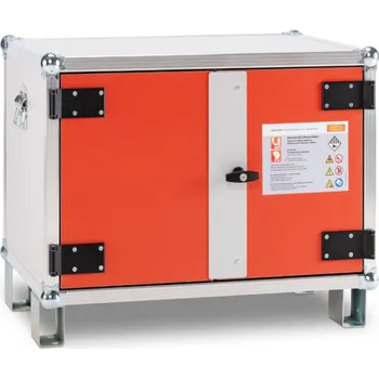 Skříň pro ukládání baterií, stohovatelná, 80 × 66 × 62 cm