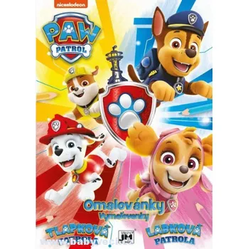 Magnetická kreslící tabulka Klasické velké omalovánky A4 Paw patrol tlapková patrola > varianta paw patrol