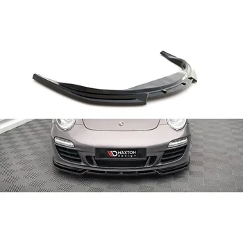 Karosérie Spojler pod nárazník lipa V.2 Porsche 911 Carrera GTS 997 Facelift černý lesklý plast