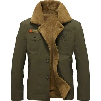 Pánská softshellová bunda Army pánská bunda bez kapuce zateplená fleecem Barva: Tmavě Zelená, Velikost: 3XL