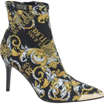 Dámské holínky Versace Jeans Couture Kotníkové boty CHLOE | Barva:černý | Velikost:38