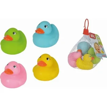 Hračka pro nejmenší Stříkací gumová zvířátka kachničky