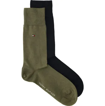 Tommy Hilfiger Ponožky 2-pack | Barva:olivový | Velikost:43/46