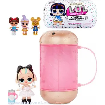 L.O.L. Surprise Panenka Confetti Under Wraps 15 překvapení s konfetami > varianta konfety