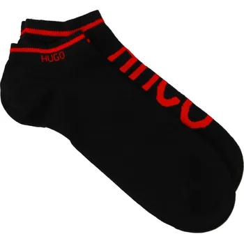 HUGO Ponožky 2-pack AS LOGO | Barva:černý | Velikost:39/42