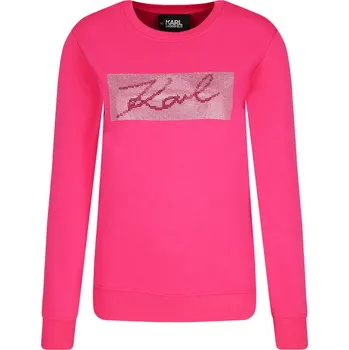 Dámská móda Karl Lagerfeld Mikina | Barva:fuchsiový | Velikost:S