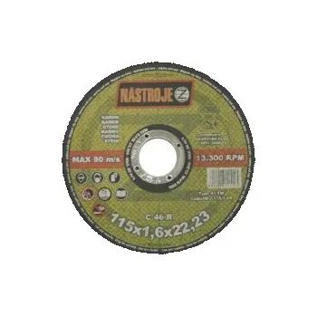 Řezný kotouč KOTOUČ ŘEZNÝ 115X1,6X22 NA KÁMEN Nastrojecz.cz IM-1-125-1,6R