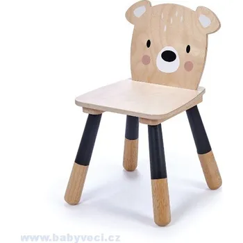 Dětský stůl Dřevěná židle medvěd Forest Tender Leaf Toys > varianta medvěd židle