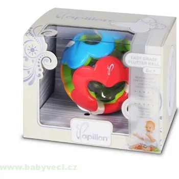 Hračka pro nejmenší Plastová kulička s motýlím překvapením