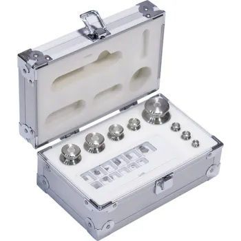 Dílna Sada zkušebního závaží Kern 1 mg - 500 g, OIML F2, hliníkový kufr, s možností akreditované kalibrace