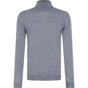 Pánský svetr boss Rolák Musso-P | Barva:šedý | Velikost:XXL