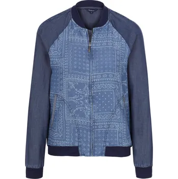 Dámský bomber Pepe Jeans London BUNDA BOMBER WILLOW | Barva:modrý | Velikost:M