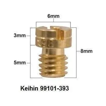 Karburátor PROX hlavní tryska KEIHIN TYP 99101-393 průměr #120 (1 ks)