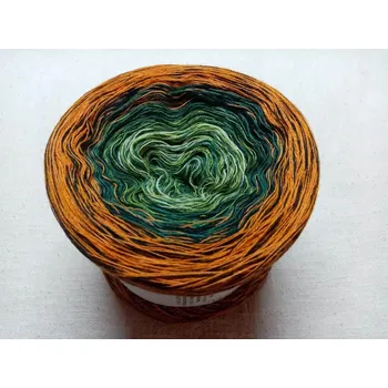 Příze Pouštění draka merino 3-nitka 1000m (Duhové klubko Pouštění draka merino)