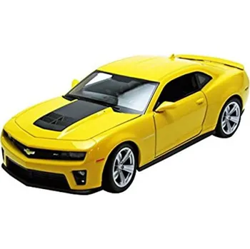 autíčko Welly Chevrolet Camaro ZLI (yellow) 1:24