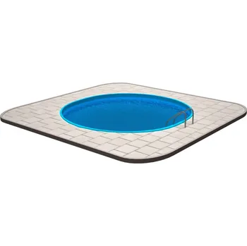 Bazén S montáží Bazén průměr 3m, kruh (kompletní bazénový set) Doprava zdarma