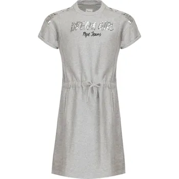 Dámské šaty Pepe Jeans London Šaty dina | Barva:šedý | Velikost:116