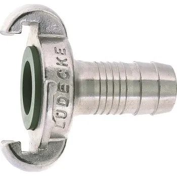 Zahradní hadice LÜDECKE DRAP EKT TRN - nerez. spojka nátrubek 10 mm (200°C) Din 3489