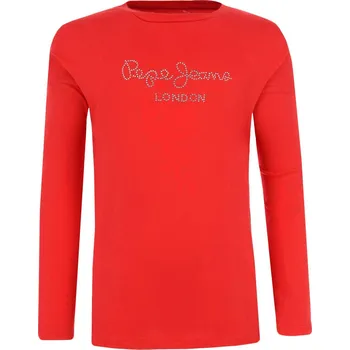 Dámská halenka Pepe Jeans London Halenka NURIA | Barva:červený | Velikost:110