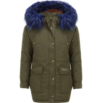 Dámská móda Pepe Jeans London Bunda June | Barva:khaki | Velikost:110