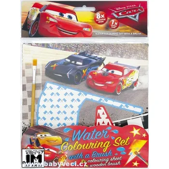 Magnetická kreslící tabulka Vodové omalovánky Cars > varianta cars