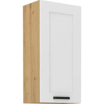 Kuchyňská skříňka Horní skříňka LUNA artisan/bílá matná MDF 45 G-90 1F