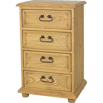 Ložnice Drewmax Voskovaná komoda z masivního dřeva KD700 pacyg