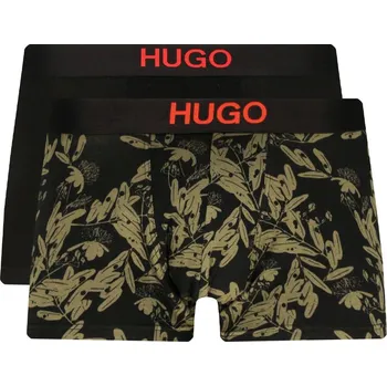 Boxerky HUGO Boxerky TRUNK BROTHER PACK | Barva:černý | Velikost:L