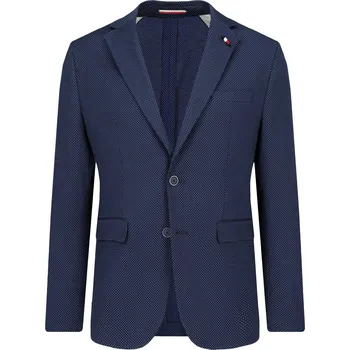 Tommy Tailored Sako TH FLEX | Barva:tmavě modrá | Velikost:56