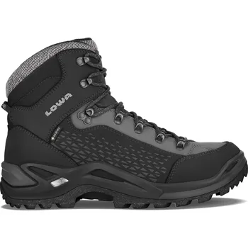 LOWA Renegade Warm GTX MID černá/šedá Pánská treková obuv LOWA Renegade Warm GTX MID černá/šedá