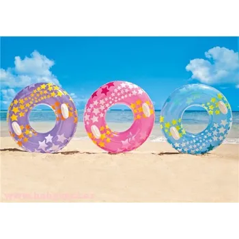 Nafukovací kruh s madlem Intex