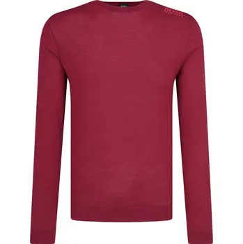 Pánský svetr BOSS ATHLEISURE Svetr Ratie_Pro | Barva:vínový | Velikost:XXL
