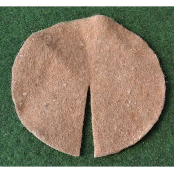 Mulčovací textilie GTEX Mulčovací plachetka Len do květináče průměr 19cm