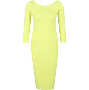 Dámské šaty Armani Exchange Šaty | Barva:limetkově zelený | Velikost:M