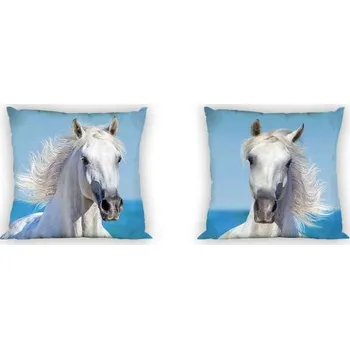 Polštář FARO Polštářek Kůň Bílý Kůň 40-40 > varianta Polštářek Bílý Kůň 40-40